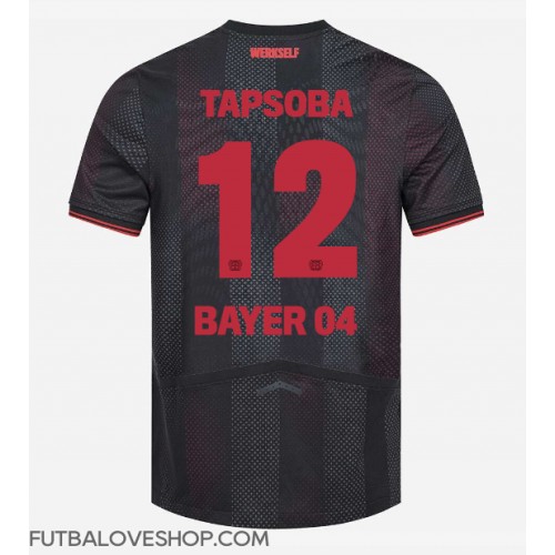 Dres Bayer Leverkusen Edmond Tapsoba #12 Domáci 2025-26 Krátky Rukáv
